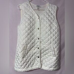 Heritage Cream Quilted Vest